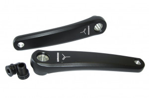 Brate pedalier PW-X Yamaha 170 mm Isis negre