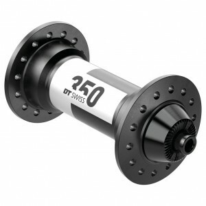 Butuc fata DT Swiss 350 Road non disc 100MM/5MM QR, 24 HOLES