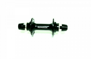 Butuc fata Quanta BXF112, alu, 36H, M10x100x100mm, Bolts M10, rulmenti, negru, OEM