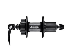 Butuc spate Shimano Deore FH-M525A, negru – 32H, 8/9/10 viteze