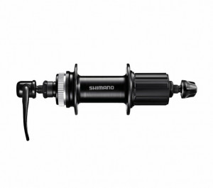 Butuc spate Shimano Disc FH-QC300-HM 135MM, BLACK, CENTERLOCK, 36 HOLES
