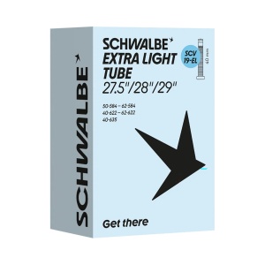 Camera Schwalbe SCV 19-EL Extra Light 27.5/28 Inch 40/62-584/635 SCV Neagra 40mm