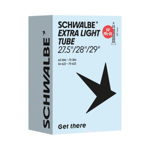 Camera SCHWALBE SV 19L-EL extra light 27.5/28/29x2.10-3.0 54/75-584/622 SV40mm