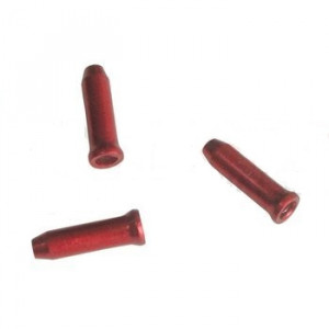 Cap terminal cabluri Fibrax FCB3301RED, alu, Rosu, 1 buc