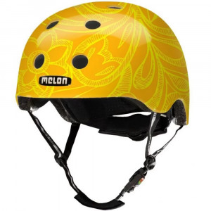 Casca ciclism Melon Mellow Yellow, galben