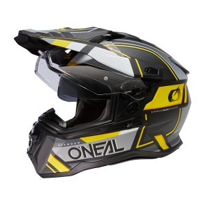 Casca O'Neal D-SRS Square Black/Gray/Neon Yellow