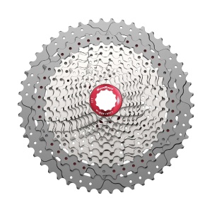 Caseta Pinioane cassette SunRace CSMX80 11s., 11-51t., compat. w/ Shimano,silver