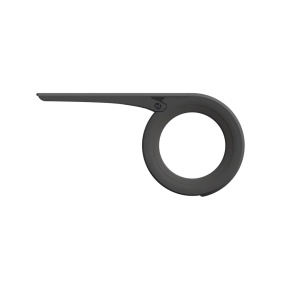Chain guard mount Herrmans Slim/Halo, 38 t., black, Bosch Gen.4