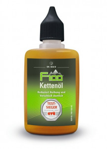 chain oil F100 50ml, dropper bottle