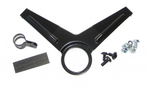 Chainguard Horn mounting set B18, 180mm, black, f. Catena 18