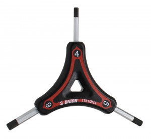 Cheie Y-hex Unior RED, 2, 2.5 AND 3MM, 1781/2HX-US