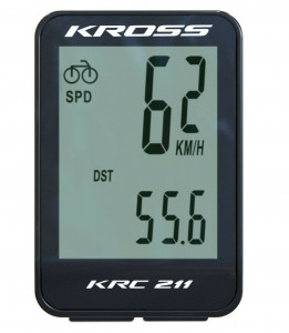 Ciclocomputer Kross KRC 211UW 11-functii, wireless