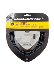 Conducta frana hidraulica ulei mineral + fitinguri, Jagwire Sport Mineral (HBKB301) pt. SHIMANO XTR M9120, M9020, M988, M985, Saint M820, Deore XT M8120, M8100, M8020, M8000, M785, T785, SLX M7120, M7100, M7000, M675, M666, ZEE M640, Alfine S7000, 2000mm