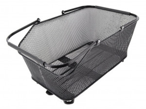 Cos bicicleta Atranvelo Daily L 28l 50x20x32cm, black, AVS adapter