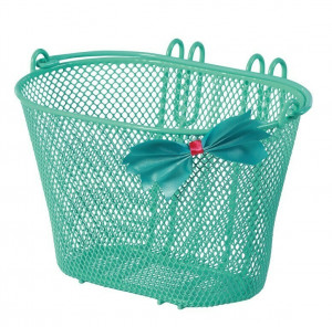 Cos bicicleta copii Basil Jasmin, 20X28X19 cm, close-m, verde