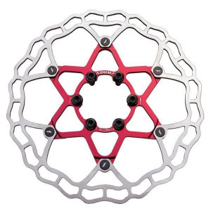 Disc frana Ashima ARO-10 160mm Super Light rosu