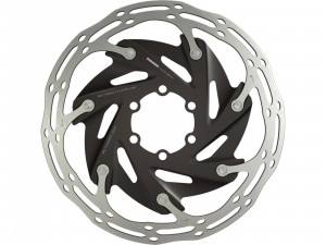 Disc frana Centerline X Road 2 Piece 160mm Black includes stainless steel rotor bolt