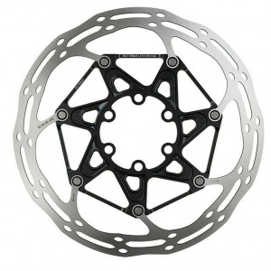 Disc frana Sram Centerline, 160mm 2-piece, rounded, negru