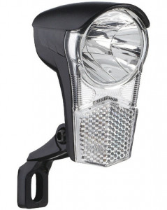 Far LED Dinam - Uni LED approx. 15 lux, incl. bracket + switch