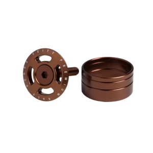 Floare Furca cu Capac DEITY Crosshair cu Distantiere - Bronze