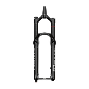 Furcă RockShox Lyrik Ultimate RC2 MY25, 140 mm, 27,5 inch, 44 mm offset, negru, steerer conic, tehnologie ButterCups, DebonAir+, Charger 3.1 RC2, Maxima Plush, SKF wiper seals, fender inclus, ax 15 x 110 mm
