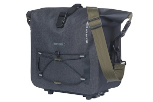 Geantă pentru bicicletă Basil Navigator Storm MIK, Negru, 13l, MIK Studs