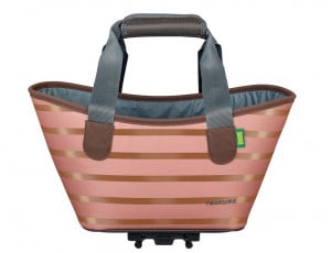 Geanta Racktime System shopper Agnetha rosegold, incl. Snapit adapter