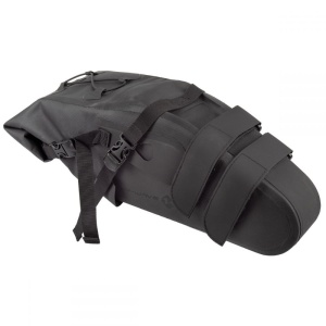 Geantă Șa M-WAVE Rough Ride II Saddle L, 12L, Negru
