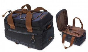 Geanta transport Basil Miles waterproof black slate 7 liters