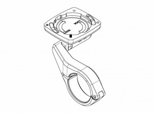 Holder Bosch Intuvia 100, 31,8mm, EB1390000M, EB1310000N