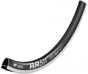 Janta DT Swiss RR 511 28" Black 622-18 VL 6,5mm 24H
