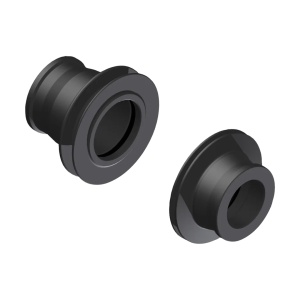 Kit Conversie DT Swiss Butuc Fata 100/12mm TA 180/240 Road Disc Centerlock 2020+ Negru Mat