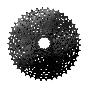 KMC Caseta 10 Viteze 11-42T Compatibila Shimano Neagra