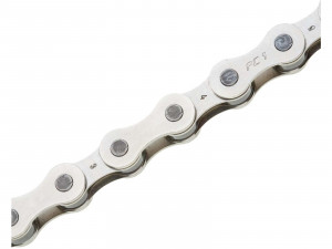 Lant PC 1, 114 links cu Snap Lock T11, argintiu