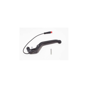 Lever blade MT5e closer, 3-finger aluminum lever blade with ball-end, black, HIGO-closer normally open, 150 mm tubing length (PU = 1 piece)