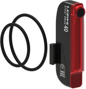 Lumină spate Lezyne Stick+ StVZO, negru