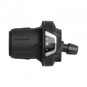 Maneta de schimbator Shimano Revo Shifter, SL-RV300-L, stanga, 3 vit. (SIS) 1800mm inner, W/ optical gear display, ambalat ind.