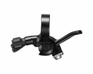 Maneta pentru tija de sa reglabila Shimano SL-MT500-L stanga cablu 1800mm camasa sp41 1500mm Neagra