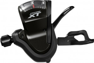 Maneta schimbator Shimano Deore XT SL-T8000 3 speed, left, black, 1800mm