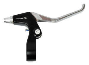 Manete frana al.Saccon L321A5L3P0 pt.v-brake negru/argintiu