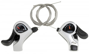 Manete schimbator Shimano SL-TX50 3x7 v Tourney linear/secvential