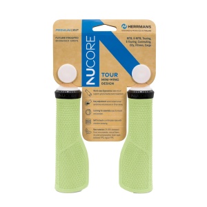 Mansoane Herrmans Nucore Tour Peak 130mm, Diametru 22mm, Peppermint DD47 BL+BR