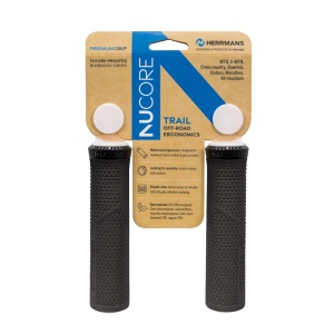 Mansoane Herrmans Nucore Trail Peak 130mm, Diametru 22mm, Negru, DD46 BL+BR
