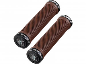 Mansoane REVERSE GRIPS Lock On Nico Vink Signatur 30mmx130mm maro-negru