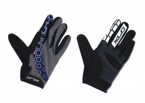 Manusi XLC full finger Enduro albastru/gri