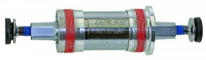 Monobloc Neco 107,5/20,5mm cuve aluminiu ax patrat argintiu