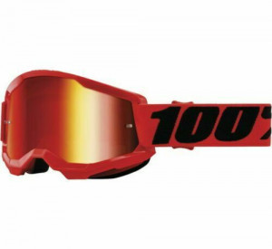 Ochelari STRATA 2 Goggle Red - Mirror Red Lens
