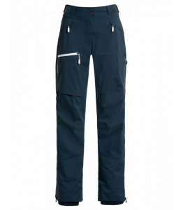 Pantaloni dama Ski Tura Vaude Monviso 3L Dark Sea
