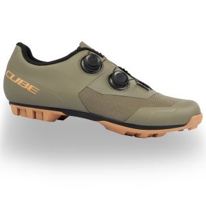 Pantofi Ciclism CUBE Peak Pro, Olive