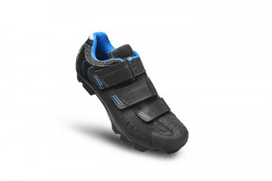 Pantofi ciclism FLR F-55 III Elite Mtb negru/albastru